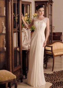 Straight wedding dress from Victoria Karandasheva