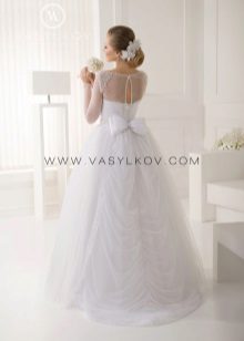 Луксозна сватбена рокля с отворен гръб от Cornflowers