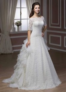 Hadassa A-Line Luxusné svadobné šaty