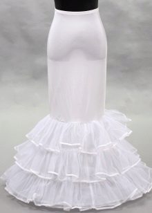 Mermaid Ruffles Wedding Petticoat