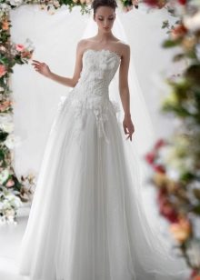 Abito da sposa Papilio con fiori