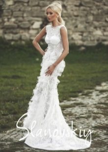 Pritaikyta vestuvinė suknelė iš „Slanowski“