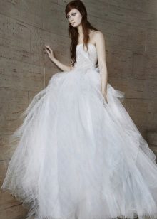Vestido de novia 2015 de Vera Wong magnífico tul