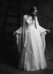 فستان زفاف Anne-Mariee من مجموعة 2015 مع لف
