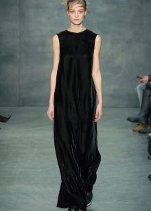 Minimalism Velvet Dress
