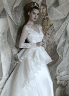 Atelier Aimee Peplum Vestido de Noiva