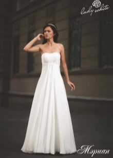 Сватбена рокля за дамска бяла колекция Enigma