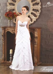 Сватбена рокля от колекцията Melody of love от многослойна лейди Уайт