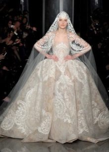 Elie Saab Wrap Wedding Dress