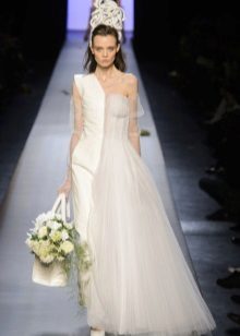 Suknia ślubna o długości do podłogi Jean Paul Gaultier