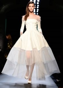 Vestido de novia Jean Paul Gaultier con lazo nuevo