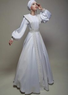 Robe de mariée musulmane de la marque Tulipiya