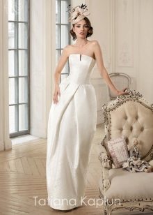 Suknia ślubna od Tatyana Kaplun z kolekcji Lady of quality z tulipanową spódnicą