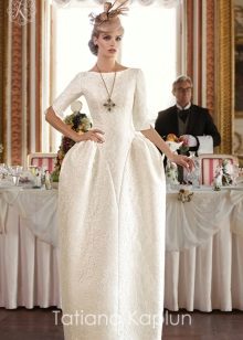 שמלת כלה מטטיאנה קפלון מקולקציית ליידי באיכות גזרה מורכבת