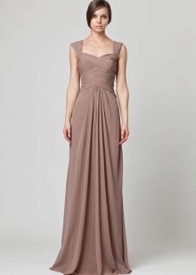 Ljusbrun klänning