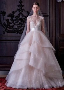 فستان الزفاف الأورجانزا من مونيك لولير