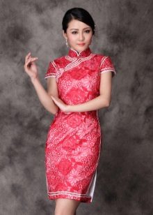 Vestido qipao estilo chinês