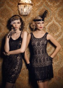 Gatsby Style Black Dresses