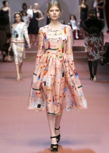 Vestido vintage con lazo nuevo de Dolce & Gabbana