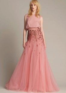 Rosa klänning