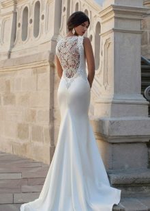 Silk Lace Wedding Dress