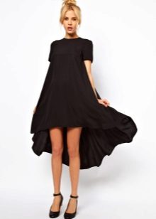 Черна рокля a-line