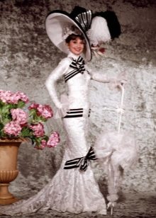 Šaty morská panna Audrey Hepburn