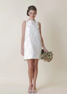 Audrey Hepburn Krátke svadobné šaty