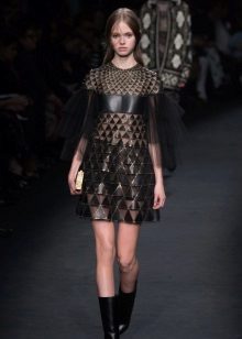 „Dolce Gabbana“ odinė suknelė