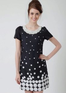 60'lı Polka Dot Elbise