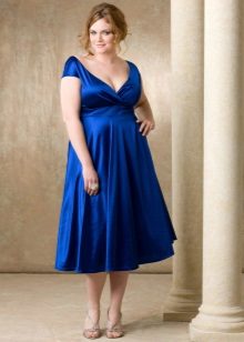 Empire style dress for overweight