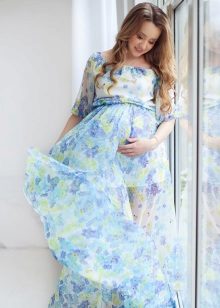 Шифонска рокля за майчин стил