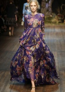Φόρεμα στυλ Empire με χνουδωτά μανίκια