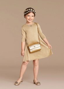 Designerklänning för flickor 6-8 år