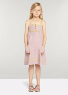 Καλοκαιρινό φόρεμα για κορίτσια ηλικίας 5-8 ετών