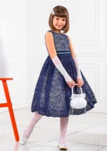 Elegant dress for girls 10-12 years old lace