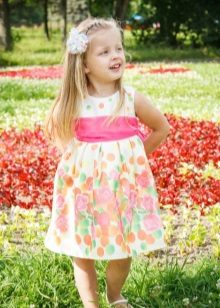 Elegantna haljina za cvjetnu djevojku