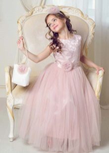 Абитуриентска розова рокля 4 клас