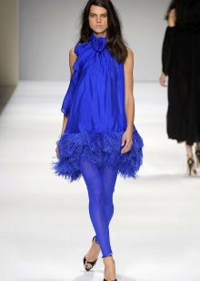 Légendes bleues pour une robe bleue