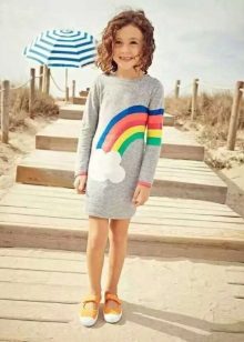Váy dệt kim cho bé gái mỗi ngày