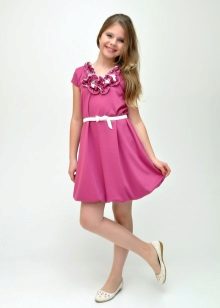 Коктел хаљина за девојчицу лила