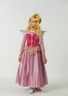 Vestido de año nuevo de princesa para niña