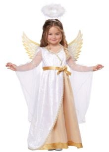 Vestido longo de ano novo Angel para a menina