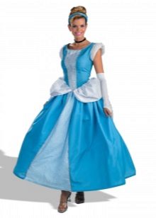 Pakaian Tahun Baru Cinderella untuk gadis A-siluet