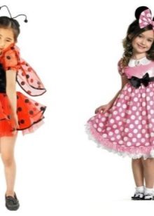 New Year's dresses for the girl Mini Ladybug