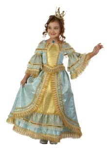New Year's princess dress for the girl long