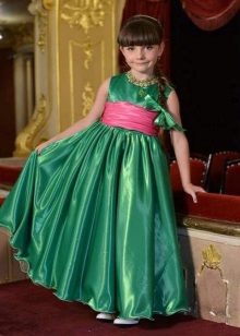 Емпайърска рокля за момичета на 5 години