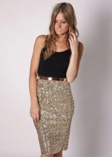 Pencil skirt for party