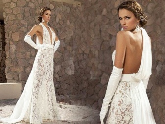 Upřímné krajkové svatební šaty od Dani Mizrahi