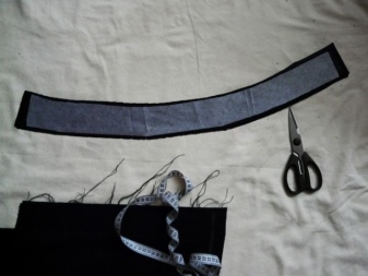 Harvesting belt for half-skirt (conical skirt)